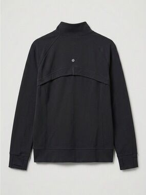 lululemon Luon Black Zip-Up Performance Jacket